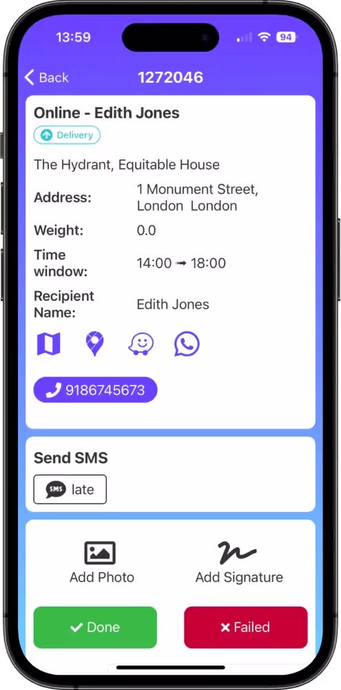 Driver App